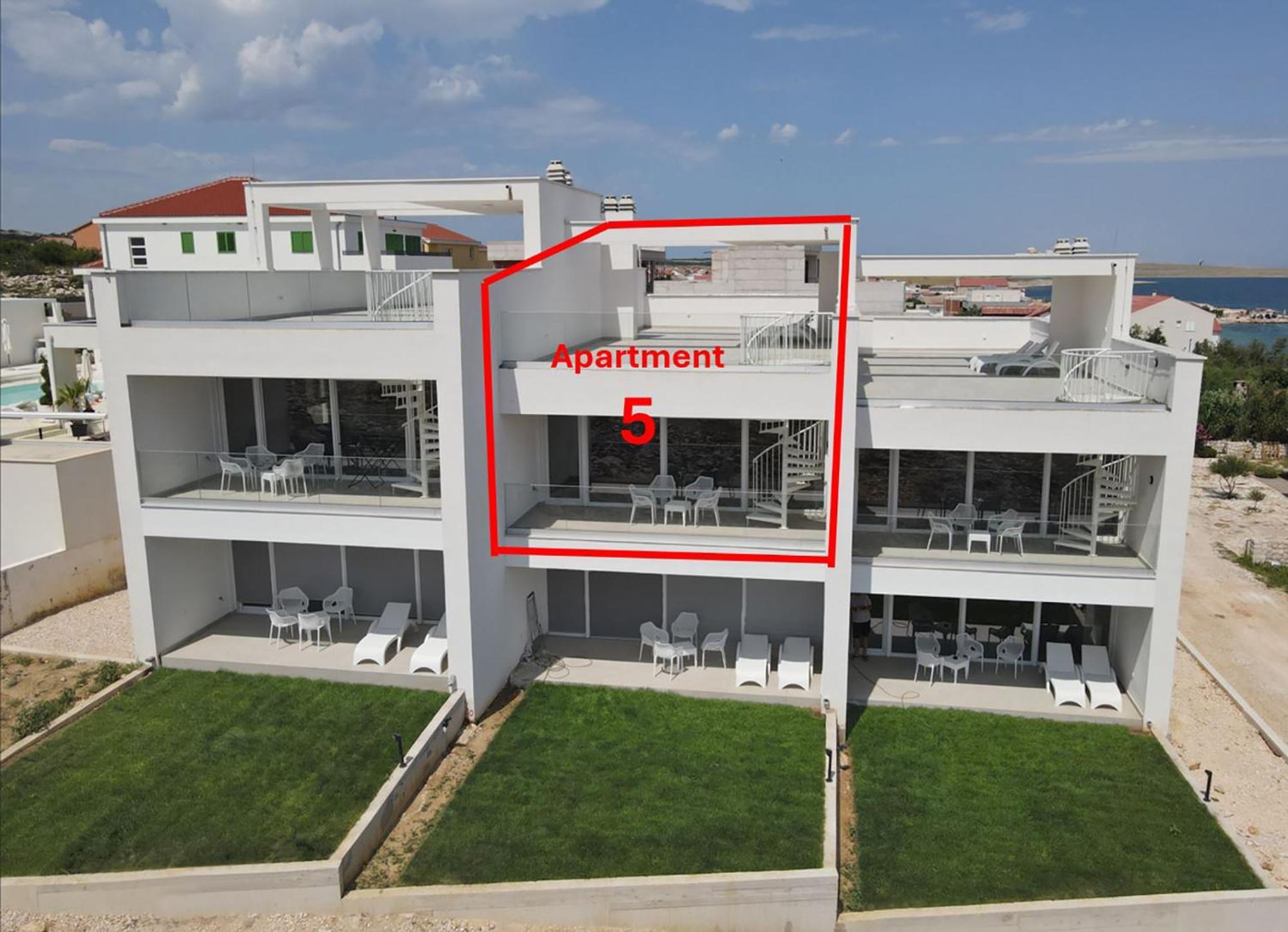 Nautica Apartment Razanac Bagian luar foto
