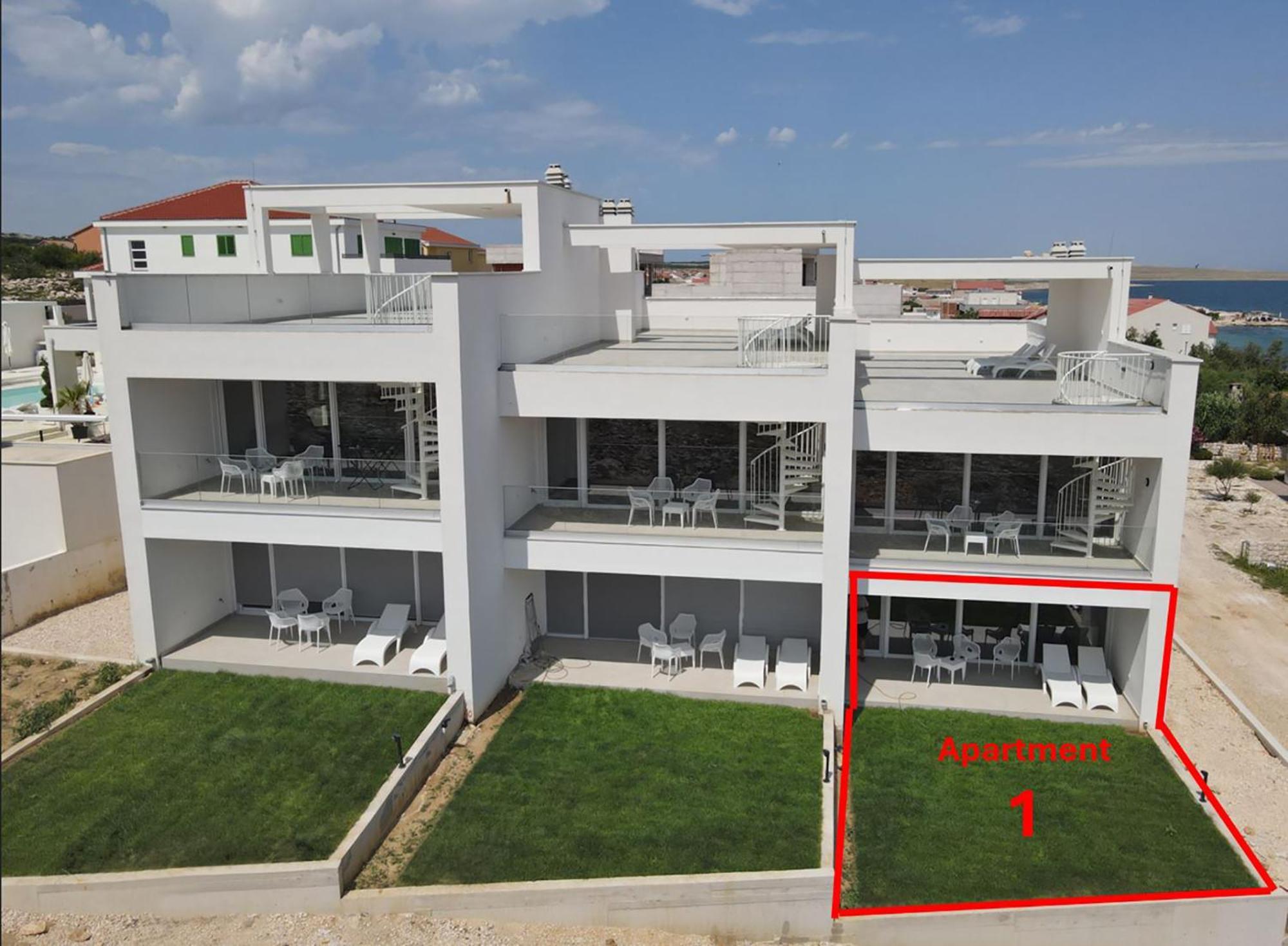 Nautica Apartment Razanac Bagian luar foto